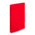 Binder PP A5 4 Cr. Linien rot